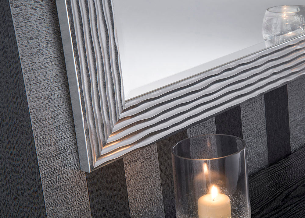 Silver Leaf Mirror